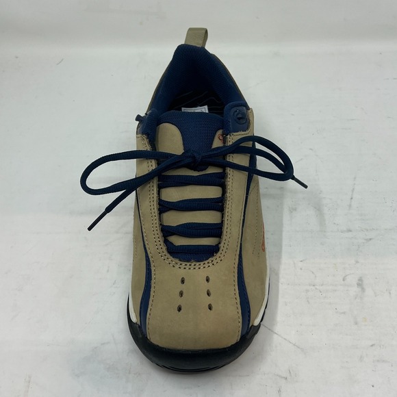 Gravis Nineteen Sneakers Men's 8.5 Brown Suede Navy Laces Skate Style VTG NIB - Picture 6 of 16